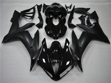 Brillante Negro Mate Carenado Moto Yamaha R1 04-06