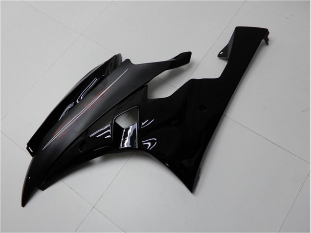 Brillante Negro Mate Carenado Moto Yamaha R6 06-07 Brillante Negro Mate Carenado Moto Yamaha R6 06-07