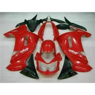 Brillante Rojo Carenado Moto Kawasaki EX650 06-08