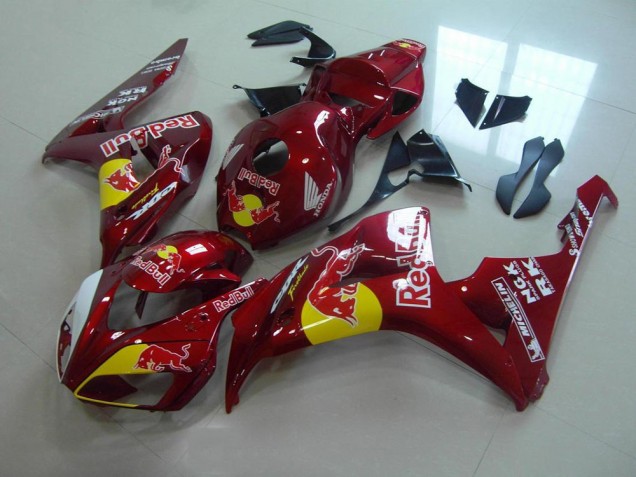 Caramelo Rojo Red Bull Carenado Moto Honda CBR 1000 RR 06-07 Caramelo Rojo Red Bull Carenado Moto Honda CBR 1000 RR 06-07