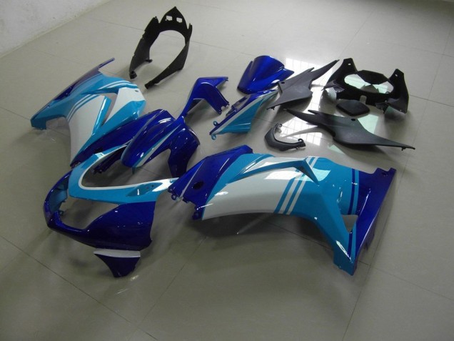 Claro & Oscuro Azul Carenado Moto Kawasaki ZX 250R 08-12 Claro & Oscuro Azul Carenado Moto Kawasaki ZX 250R 08-12