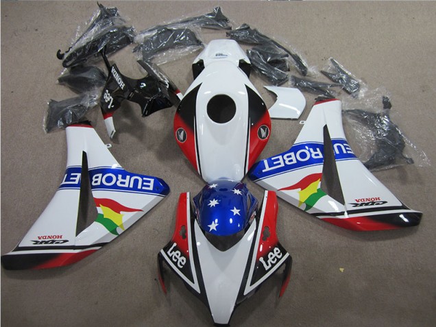 EUROBET Lee ABS Carenado Motocicleta Honda CBR 1000 RR 06-07 EUROBET Lee ABS Carenado Motocicleta Honda CBR 1000 RR 06-07