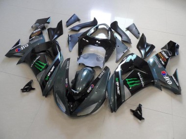 Gris Monster Carenado Moto Kawasaki ZX10R 06-07