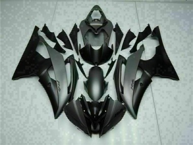 Gris Negro Inyección Kits Carenado Moto Yamaha R6 08-16