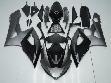 Gris Negro Kits Carenado Moto Suzuki GSXR 1000 K5 05-06