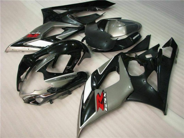 Gris Negro Kits Completo Carenado Moto Suzuki GSXR 1000 K5 05-06 Gris Negro Kits Completo Carenado Moto Suzuki GSXR 1000 K5 05-06