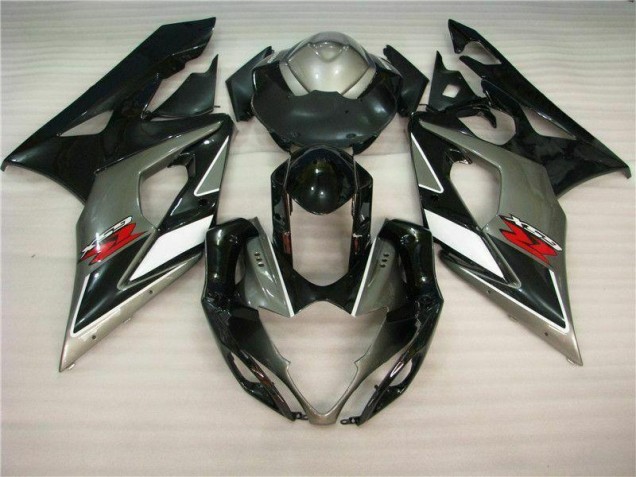 Gris Negro Kits Completo Carenado Moto Suzuki GSXR 1000 K5 05-06 Gris Negro Kits Completo Carenado Moto Suzuki GSXR 1000 K5 05-06