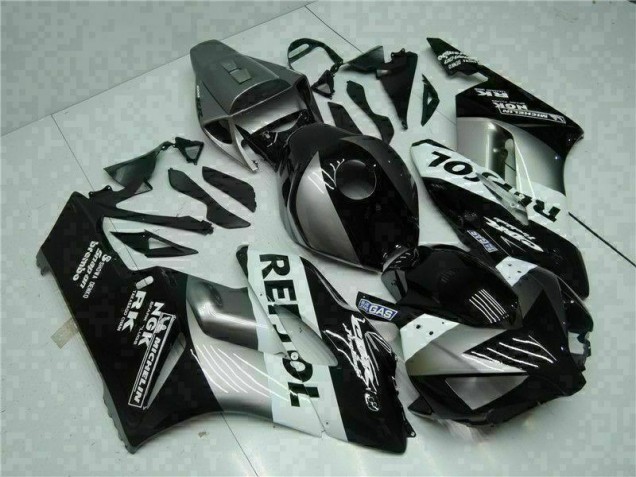 Gris Negro Repsol ABS Moto Plástico Honda CBR 1000 RR 04-05 Gris Negro Repsol ABS Moto Plástico Honda CBR 1000 RR 04-05