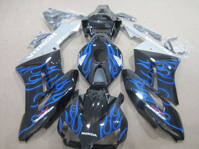 Llama azul negra Carenado Moto Honda CBR 1000 RR 04-05 Llama azul negra Carenado Moto Honda CBR 1000 RR 04-05