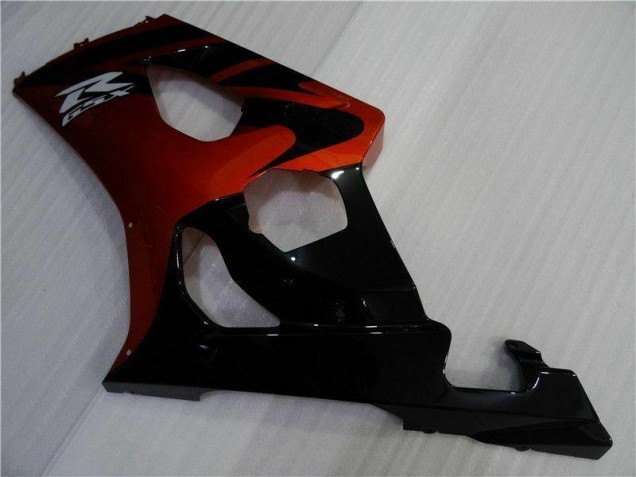 Marrón Negro Kit Carenado Inyección Suzuki GSXR 1000 K3 03-04 Marrón Negro Kit Carenado Inyección Suzuki GSXR 1000 K3 03-04