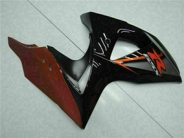 Marrón Negro Kit Completo Carenado Moto Suzuki GSXR 1000 K9 09-16 Marrón Negro Kit Completo Carenado Moto Suzuki GSXR 1000 K9 09-16