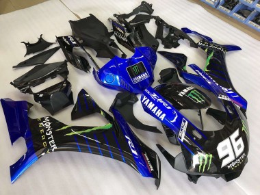 Monster Energy Carenado Moto Yamaha R1 15-19