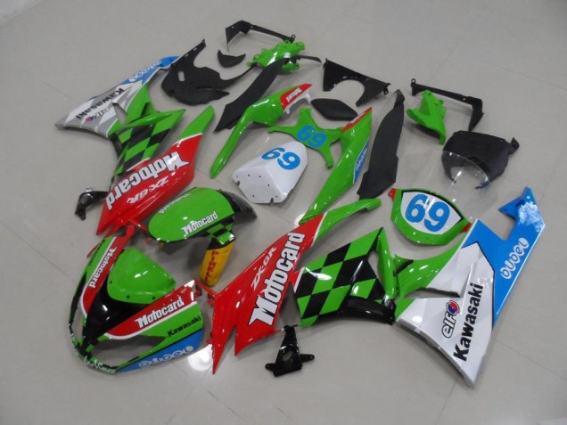 Motocard Carenado Moto Kawasaki ZX6R 09-12 Motocard Carenado Moto Kawasaki ZX6R 09-12