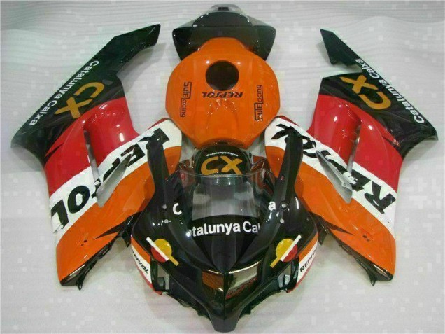 Naranja ABS Kits Carenado Moto Honda CBR 1000 RR 04-05