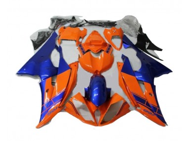 Naranja Azul Carenado Moto Yamaha R6 08-16