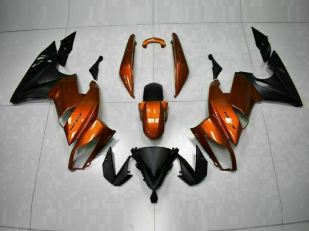 Naranja Carenado Moto Kawasaki EX650 09-11