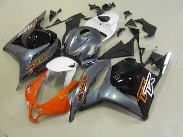 Naranja Gris Negro Carenado Moto & Plástico Honda CBR 600 RR 09-12 Naranja Gris Negro Carenado Moto & Plástico Honda CBR 600 RR 09-12