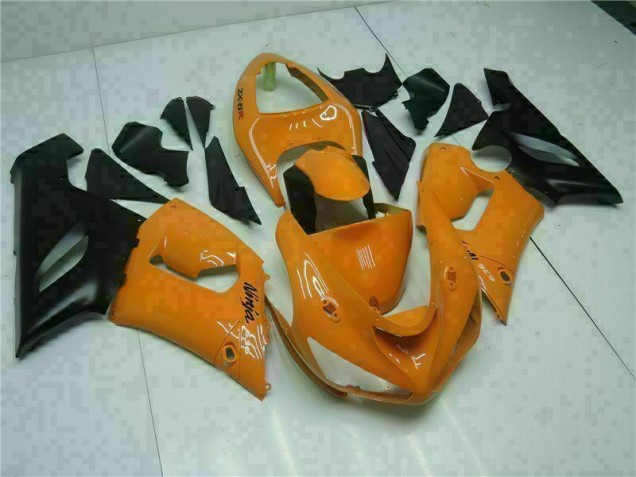 Naranja Kits Completo Carenado Moto Kawasaki ZX6R 05-06