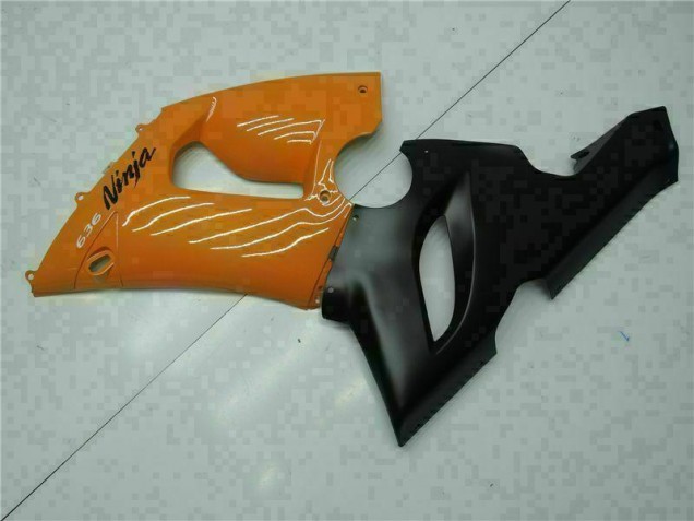 Naranja Kits Completo Carenado Moto Kawasaki ZX6R 05-06