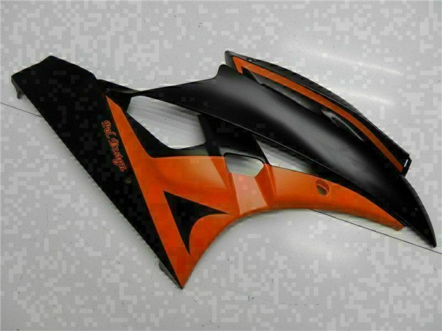 Naranja Negro ABS Kits Carenado Moto Yamaha R6 06-07 Naranja Negro ABS Kits Carenado Moto Yamaha R6 06-07