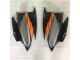 Naranja Negro ABS Moto Plástica Yamaha R6 06-07