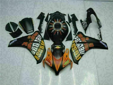 Naranja Negro Carenado Moto Honda CBR 1000 RR 08-11
