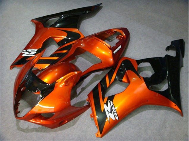 Naranja Negro Carenado Moto Suzuki GSXR 1000 K3 03-04