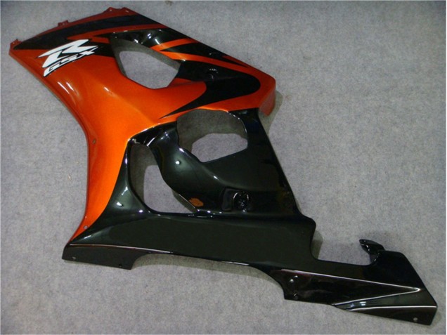Naranja Negro Carenado Moto Suzuki GSXR 1000 K3 03-04