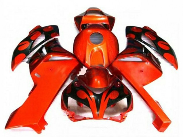 Naranja Negro Kit Carenado Moto Honda CBR 1000 RR 04-05 Naranja Negro Kit Carenado Moto Honda CBR 1000 RR 04-05