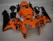 Naranja Negro Kits Carenado Moto Honda CBR 600 RR 05-06