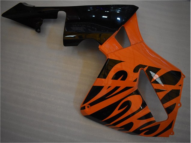 Naranja Negro Kits Carenado Moto Honda CBR 600 RR 05-06
