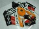 Naranja Negro Repsol Carrocería Motocicletas Honda CBR 1000 RR 04-05 Naranja Negro Repsol Carrocería Motocicletas Honda CBR 1000 RR 04-05