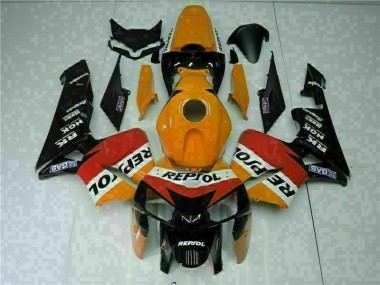 Naranja Negro Repsol Kit Carenado Moto Honda CBR 600 RR 05-06