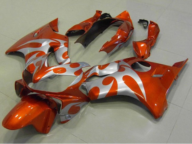 Naranja Plata Carenado Moto Honda CBR 600 F4i 04-07