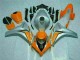 Naranja Plata Kit Completo Carenado Moto Honda CBR 1000 RR 08-11