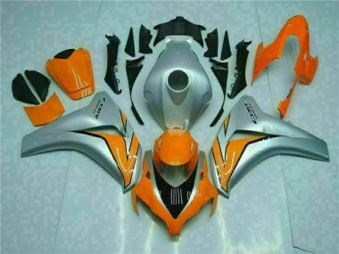 Naranja Plata Kit Completo Carenado Moto Honda CBR 1000 RR 08-11