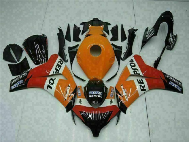 Naranja Repsol ABS Moto Plástico Honda CBR 1000 RR 08-11 Naranja Repsol ABS Moto Plástico Honda CBR 1000 RR 08-11