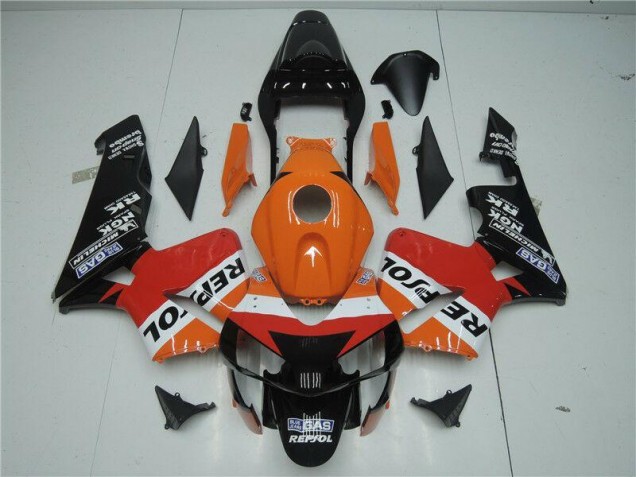 Naranja Rojo Negro Repsol Carenado Moto Honda CBR 600 RR 03-04 Naranja Rojo Negro Repsol Carenado Moto Honda CBR 600 RR 03-04