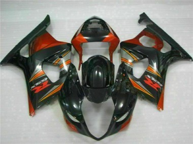 Negro ABS Kits Carenado Moto Suzuki GSXR 1000 K3 03-04