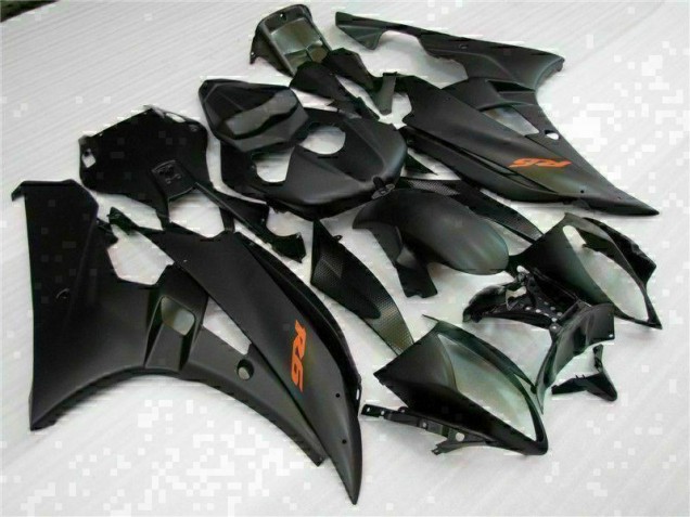 Negro ABS Kits Carenado Moto Yamaha R6 06-07