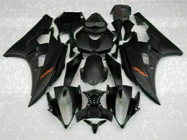 Negro ABS Kits Carenado Moto Yamaha R6 06-07