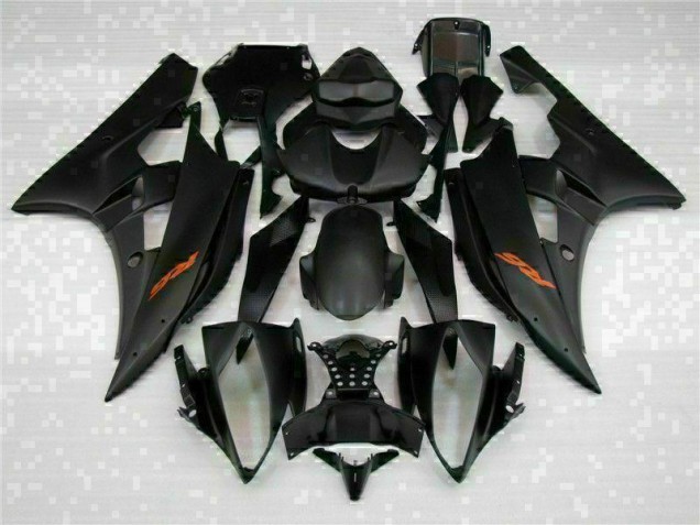Negro ABS Kits Carenado Moto Yamaha R6 06-07