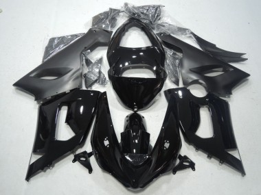 Negro ABS Moto Plástica Kawasaki ZX6R 05-06