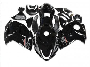 Negro ABS Moto Plástica Suzuki GSXR 1300 Hayabusa 08-19