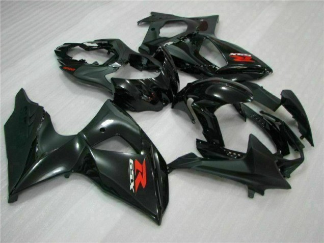 Negro ABS Moto Plástico Suzuki GSXR 1000 K9 09-16 Negro ABS Moto Plástico Suzuki GSXR 1000 K9 09-16