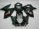 Negro ABS Moto Plástico Suzuki GSXR 1000 K9 09-16 Negro ABS Moto Plástico Suzuki GSXR 1000 K9 09-16