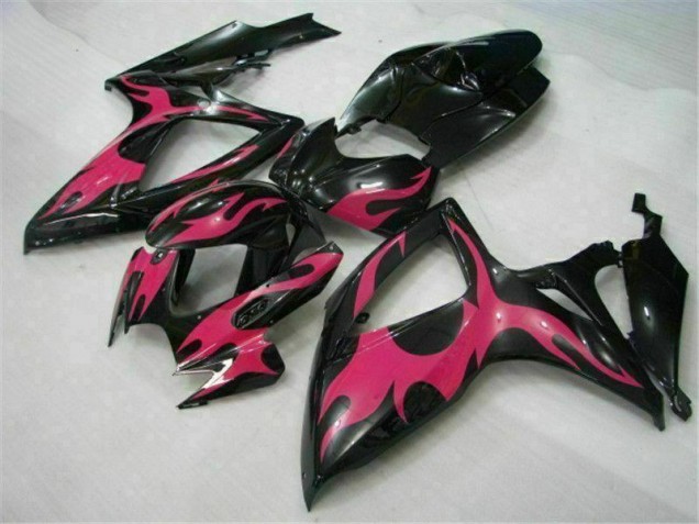 Negro ABS Moto Plástico Suzuki GSXR 600 / 750 K6 06-07 Negro ABS Moto Plástico Suzuki GSXR 600 / 750 K6 06-07