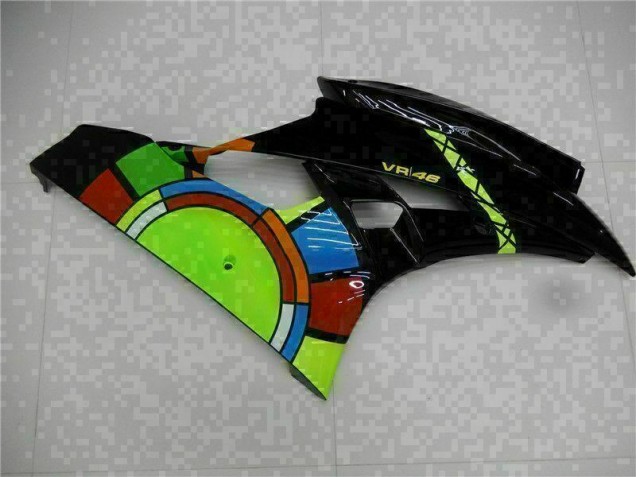Negro ABS Moto Plástico Yamaha R6 06-07