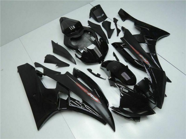 Negro ABS Moto Plásticos Yamaha R6 06-07 Negro ABS Moto Plásticos Yamaha R6 06-07