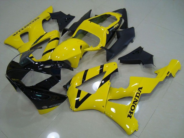 Negro Amarillo Carenado Moto Honda CBR 900 RR 929 00-01